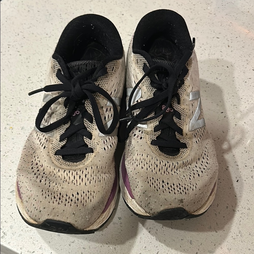 New Balance Beige Running Shoes